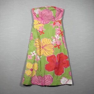 aldena ruffle sleeve cotton dress Lilly Pulitzer ALDENA RUFFLE SLEEVE DRESS Swing fit, tiered dress with a  notch neckline, short, double layer ruffle sleeves, and side seam pockets.  Material: Cotton Poplin (100% Cotton)